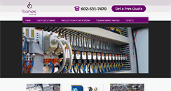 Desktop Screenshot of bonescontrols.com